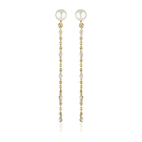 GEORGINI RED CARPET GLOBE EARRINGS GOLD Bevilles Jewellers 