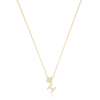 LUXURY LETTERS H INITIAL PENDANT GOLD Pendants Georgini 