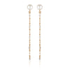 GEORGINI RED CARPET GLOBE EARRINGS ROSE GOLD Bevilles Jewellers 