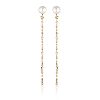 GEORGINI RED CARPET GLOBE EARRINGS ROSE GOLD Bevilles Jewellers 