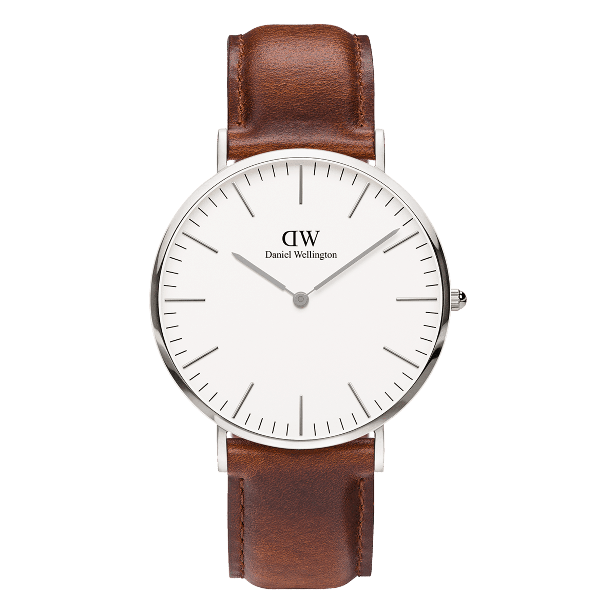 Daniel Wellington Classic 40 St Mawes Silver & White Watch Watches Daniel Wellington 