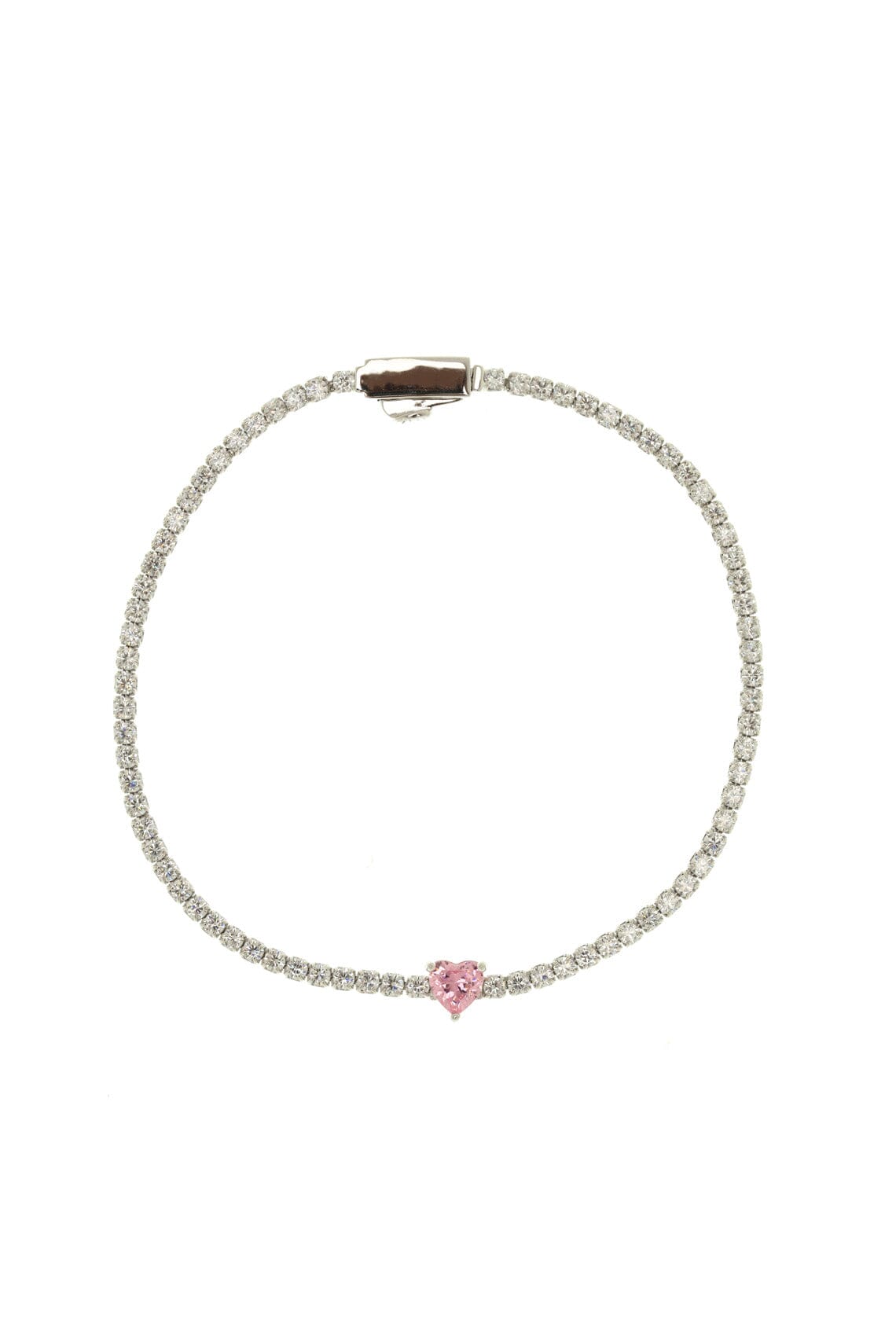 SWEETHEART TENNIS BRACELET SILVER 18CM Bracelets Georgini 