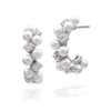 GEORGINI RED CARPET TONY EARRINGS SILVER Bevilles Jewellers 