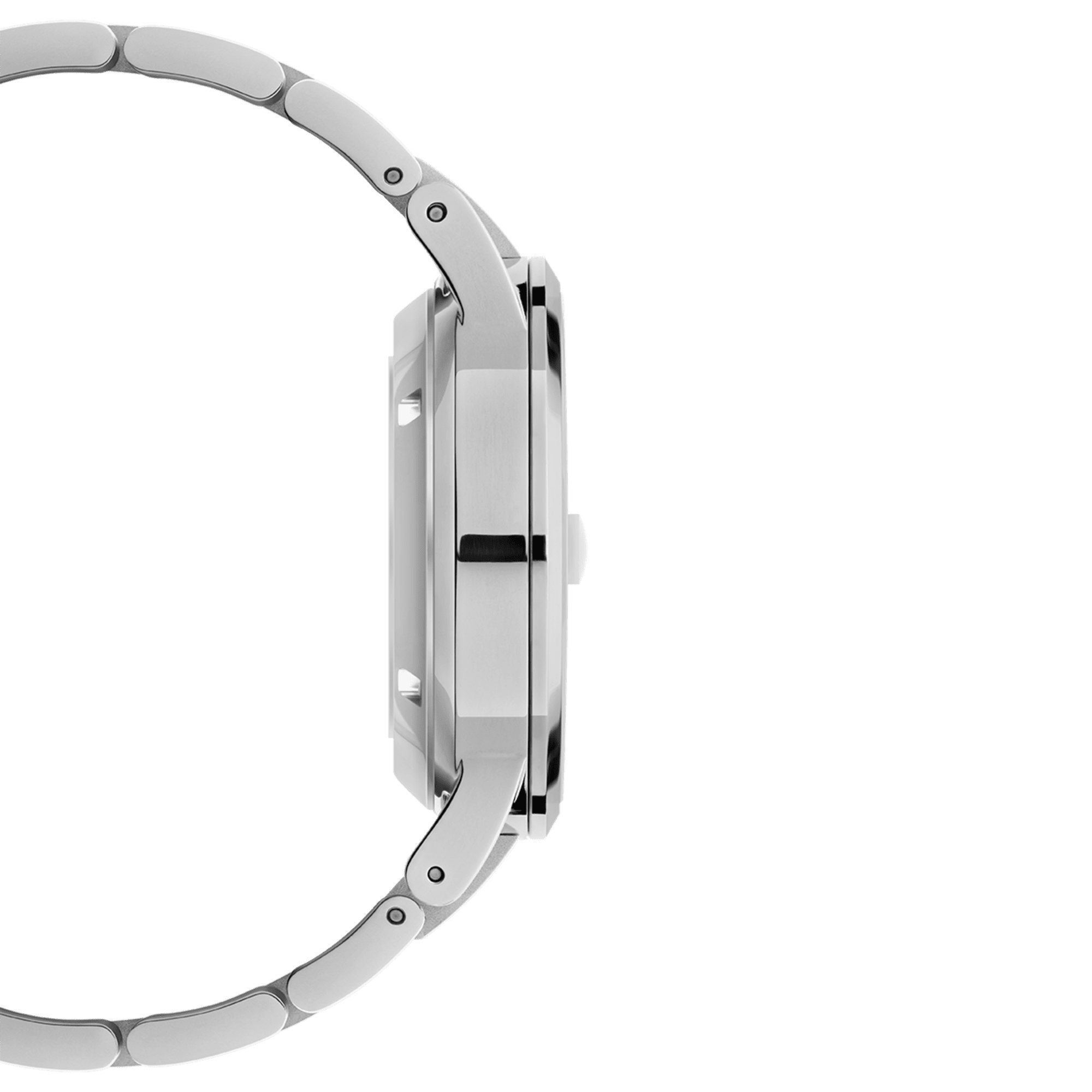Daniel Wellington Iconic Link Automatic 40 Silver & Black Watch Watches Daniel Wellington 