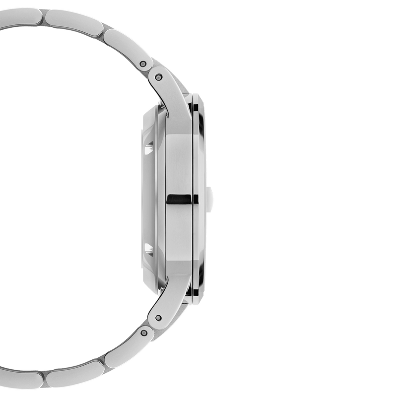 Daniel Wellington Iconic Link Automatic 40 Silver & Black Watch Watches Daniel Wellington 