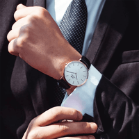 Daniel Wellington Classic 40 Sheffield Rose Gold & White Watch Watches Daniel Wellington 