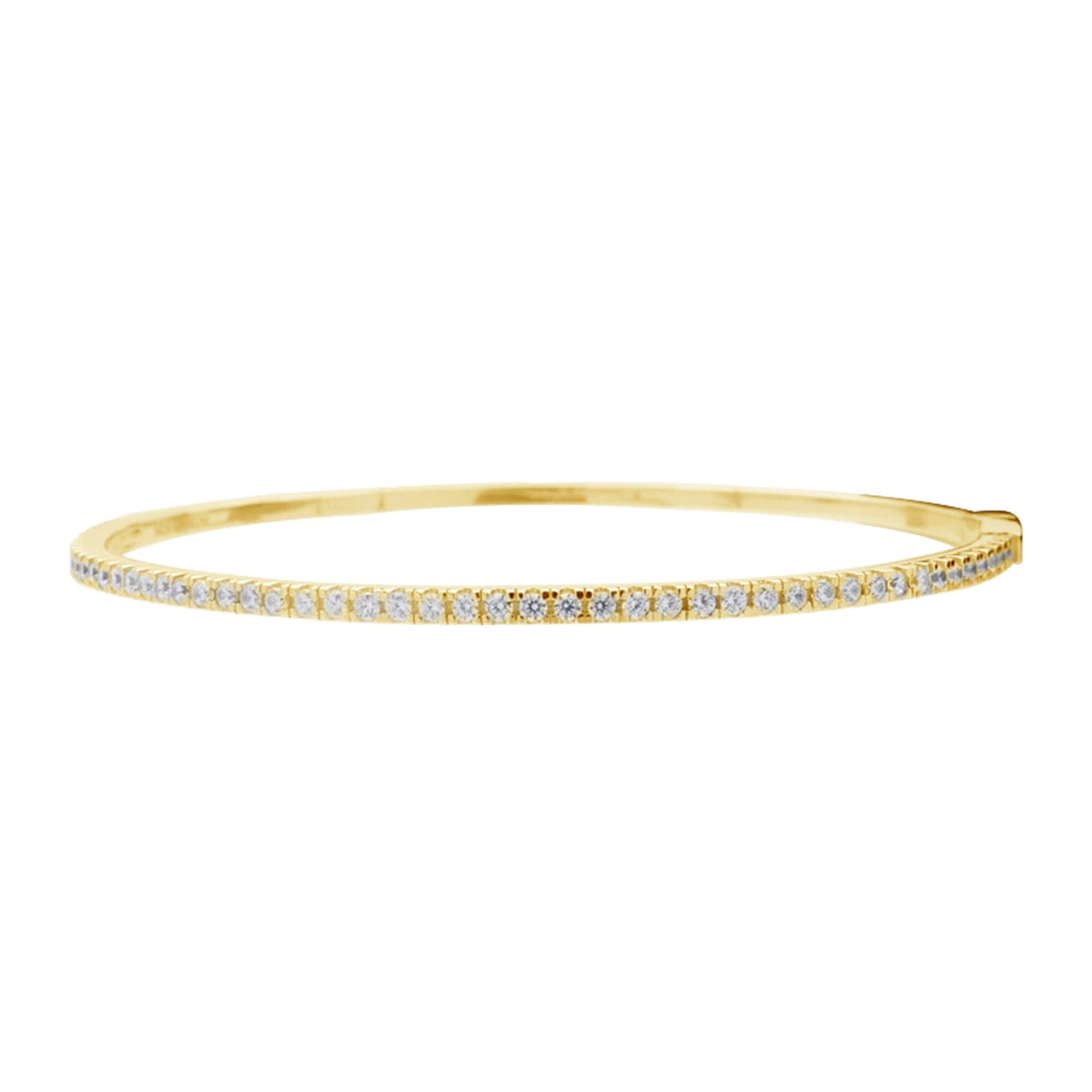 A CHRISTMAS JOURNEY BRILLIANT BANGLE GOLD Bangles Georgini 