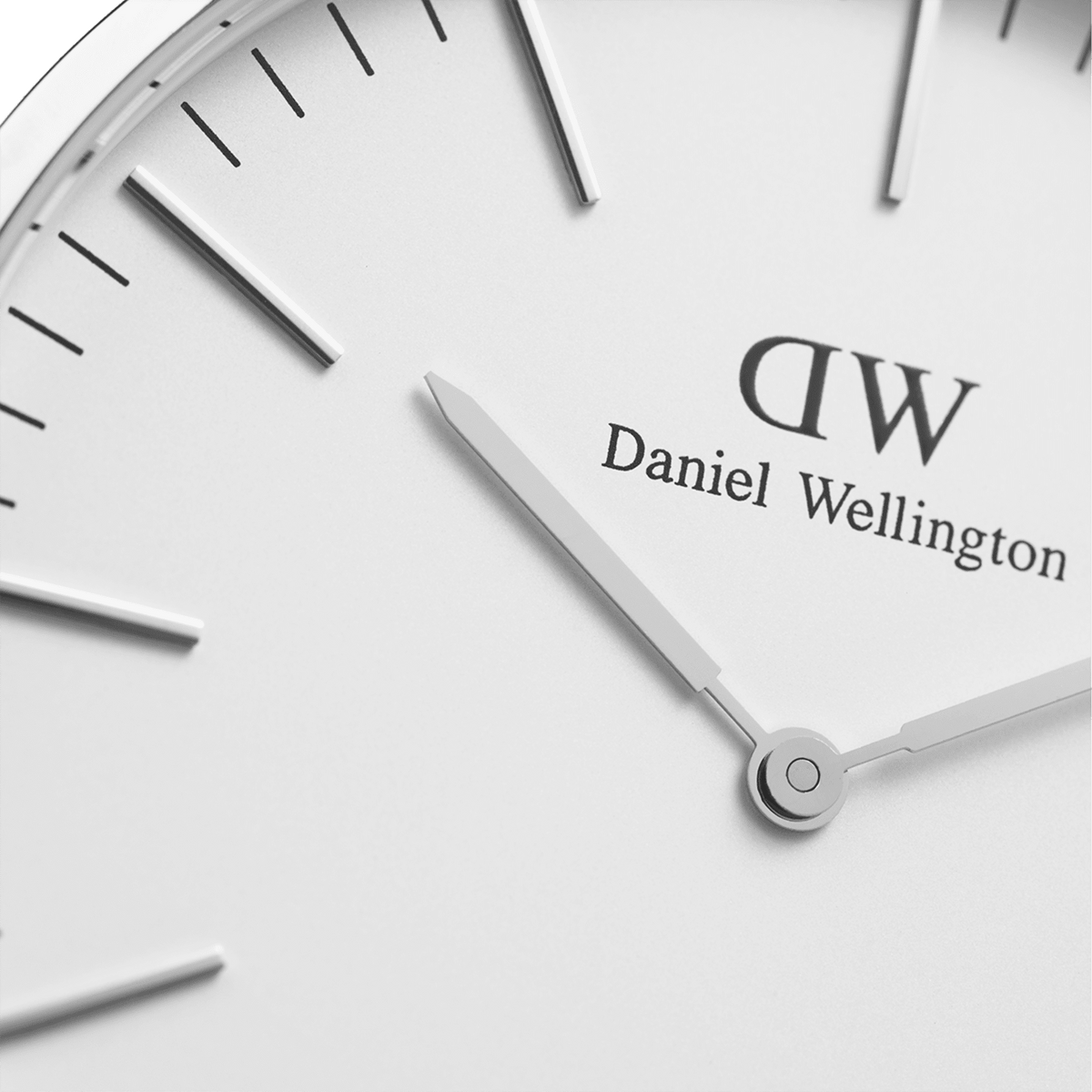 Daniel Wellington Classic 40 Sheffield Silver & White Watch Watches Daniel Wellington 