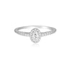 GEORGINI AURORA GLOW RING SILVER Bevilles Jewellers 
