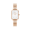 Daniel Wellington Quadro Lumine 20x26 5-Link Rose Gold & Mother of Pearl White Watch Watches Daniel Wellington 