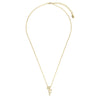 LUXURY LETTERS F INITIAL PENDANT GOLD Pendants Georgini 