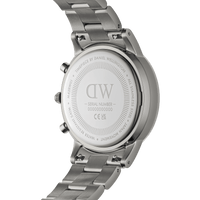 Daniel Wellington Iconic Chronograph 42 Link Anthracite-Grey Sunray Watch Watches Daniel Wellington 