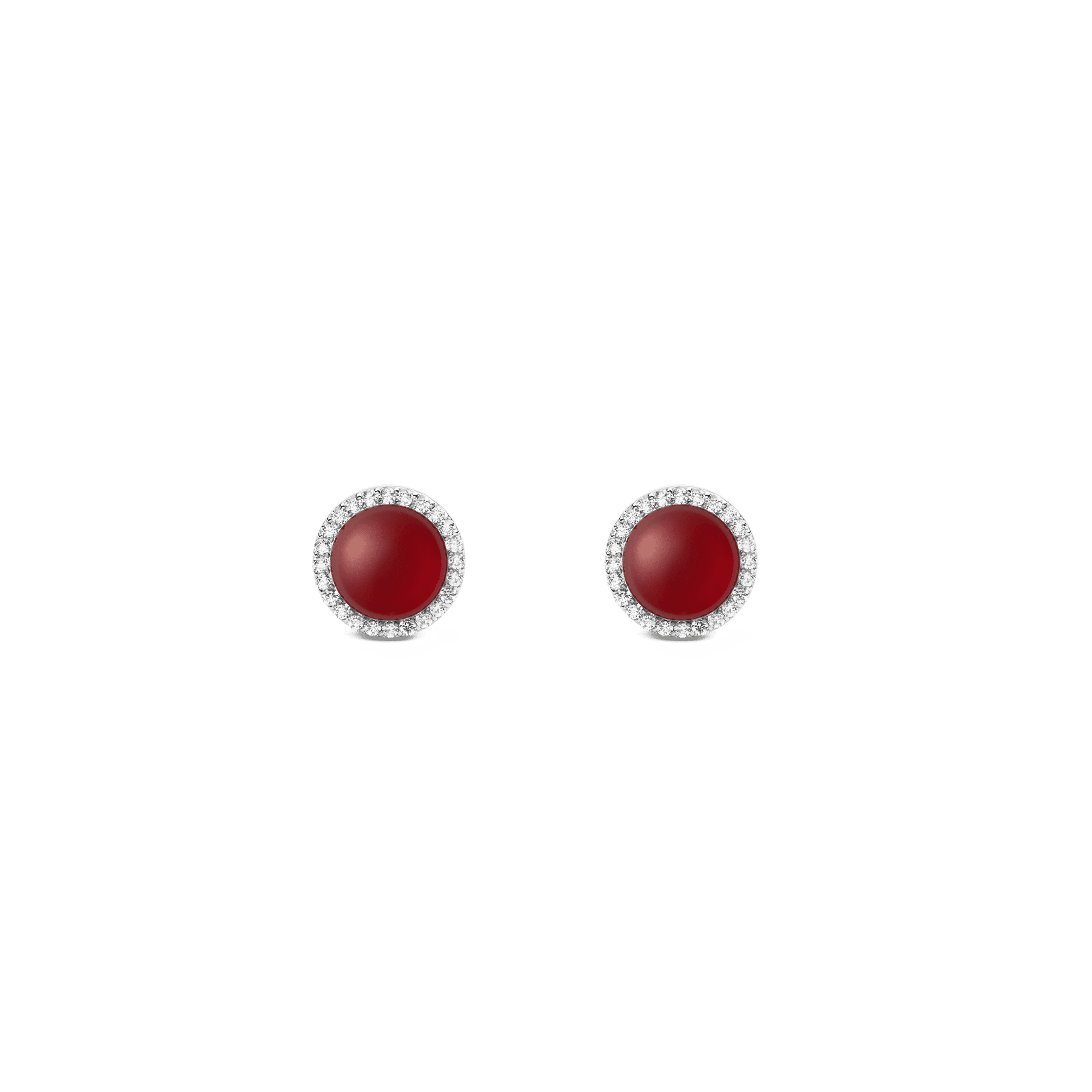 Daniel Wellington Audrey Earrings Red Agathe Silver Earrings Daniel Wellington 