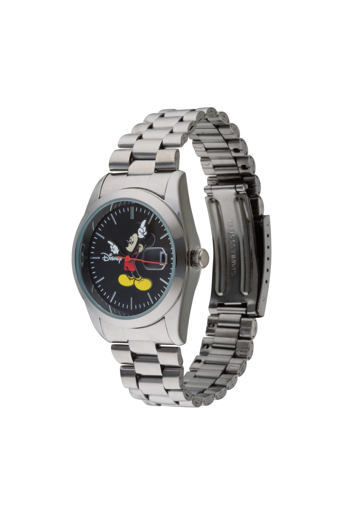 Disney Mickey Collector’s Edition 35mm Black Stainless Steel Watch Watches Disney 