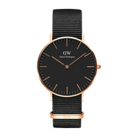 Daniel Wellington Classic 40 Cornwall Rose Gold & Black Watch Watches Daniel Wellington 