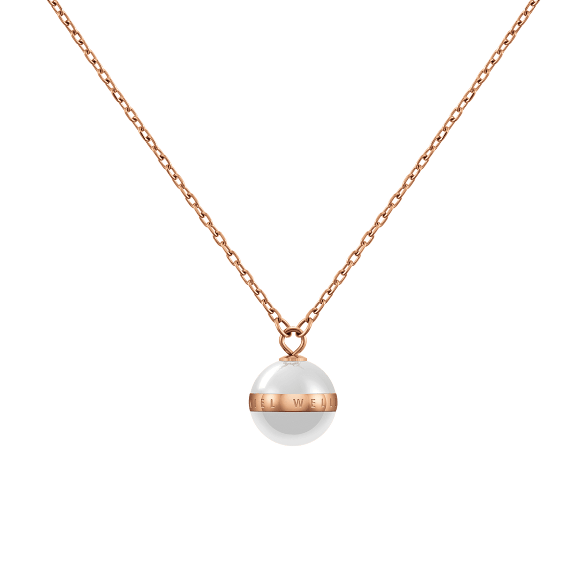 Daniel Wellington Aspiration Necklace Rose Gold Necklaces Daniel Wellington 