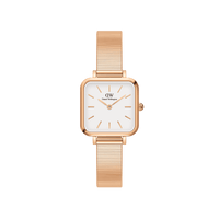 Daniel Wellington Quadro Studio 22x22 Rose Gold & White Watch Watches Daniel Wellington 