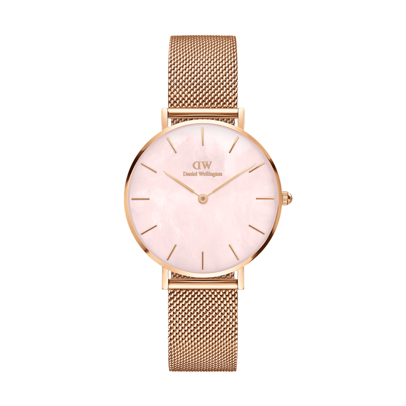 Daniel Wellington Petite 28 Melrose Rose Gold Mother of Pearl Watch Watches Daniel Wellington 