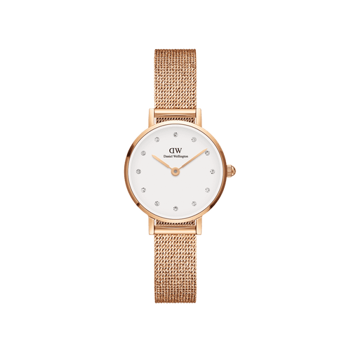 Daniel Wellington Petite 28 Pressed Melrose Lumine Rose Gold & White Watch Watches Daniel Wellington 
