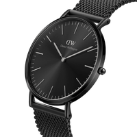 Daniel Wellington Classic 40 Ashfield Black Onyx Watch Watches Daniel Wellington 