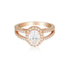 Georgini Aurora Glory Ring Rose Gold Bevilles Jewellers 7 