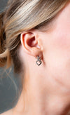 GEORGINI RED CARPET ARIA EARRINGS SILVER Bevilles Jewellers 