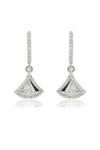 CHIC NOEL FANTASTIC EARRINGS SILVER Bevilles Jewellers 