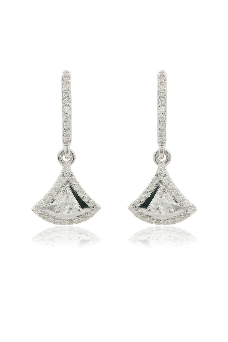 CHIC NOEL FANTASTIC EARRINGS SILVER Bevilles Jewellers 