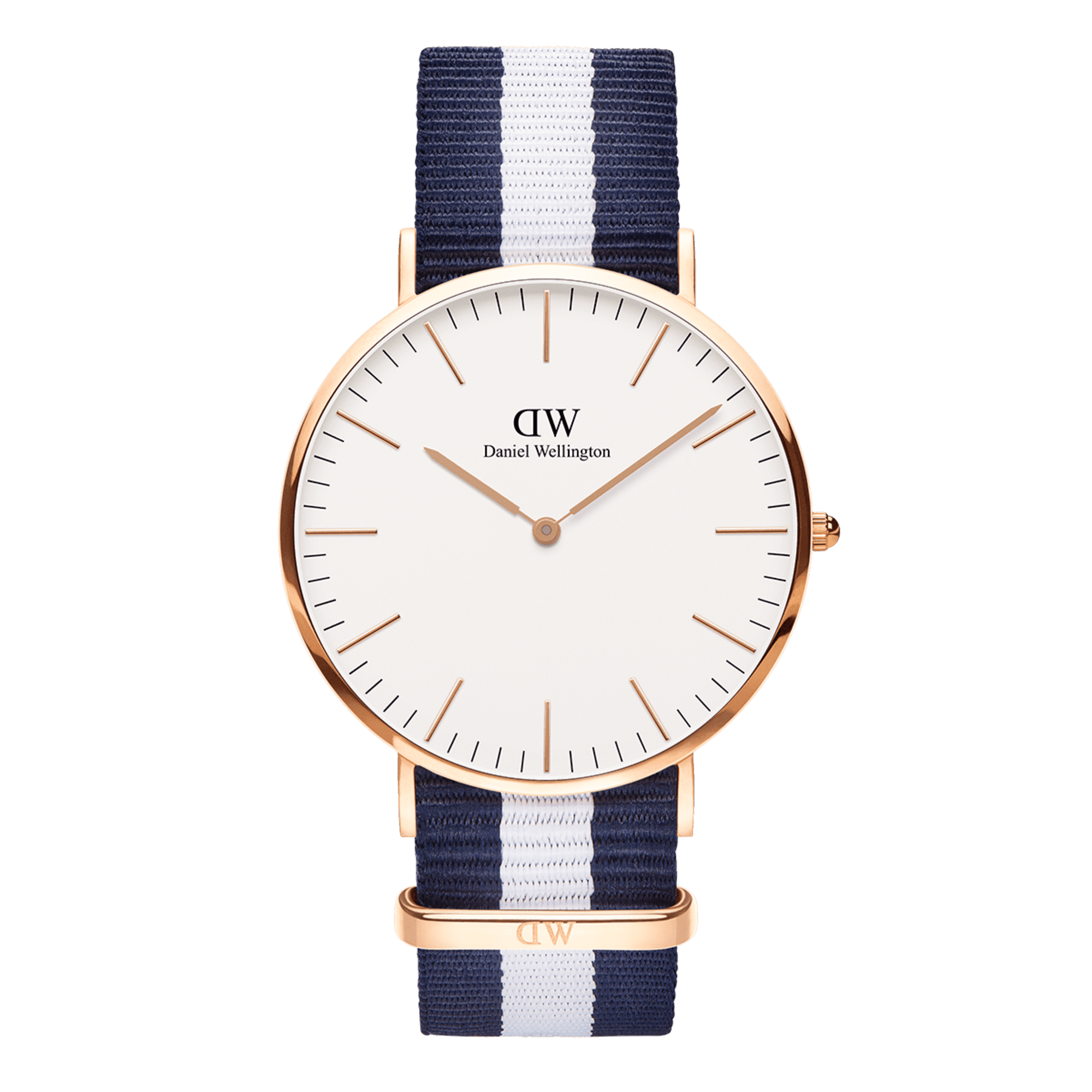 Daniel Wellington Classic 40 Glasgow Rose Gold White Watch
