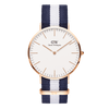 Daniel Wellington Classic 40 Glasgow Rose Gold & White Watch Watches Daniel Wellington 