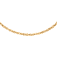 Daniel Wellington Elan Twisted Chain Necklace Short Gold Necklaces Daniel Wellington 