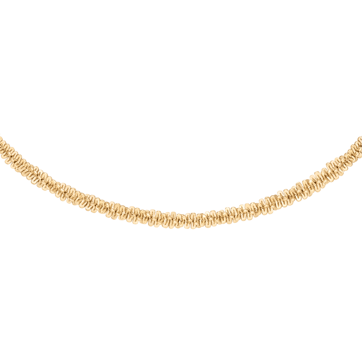 Daniel Wellington Elan Twisted Chain Necklace Short Gold Necklaces Daniel Wellington 