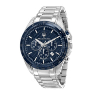 Maserati Traguardo 45mm Stainless Steel Chronograph Watch Watches Maserati 