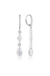 MIRAGE OLGA EARRINGS SILVER Bevilles Jewellers 