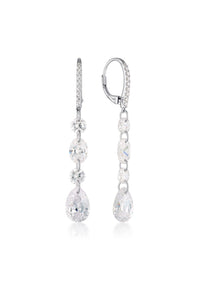 MIRAGE OLGA EARRINGS SILVER Bevilles Jewellers 