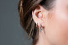 GEORGINI RED CARPET VENICE EARRINGS ROSE GOLD Bevilles Jewellers 