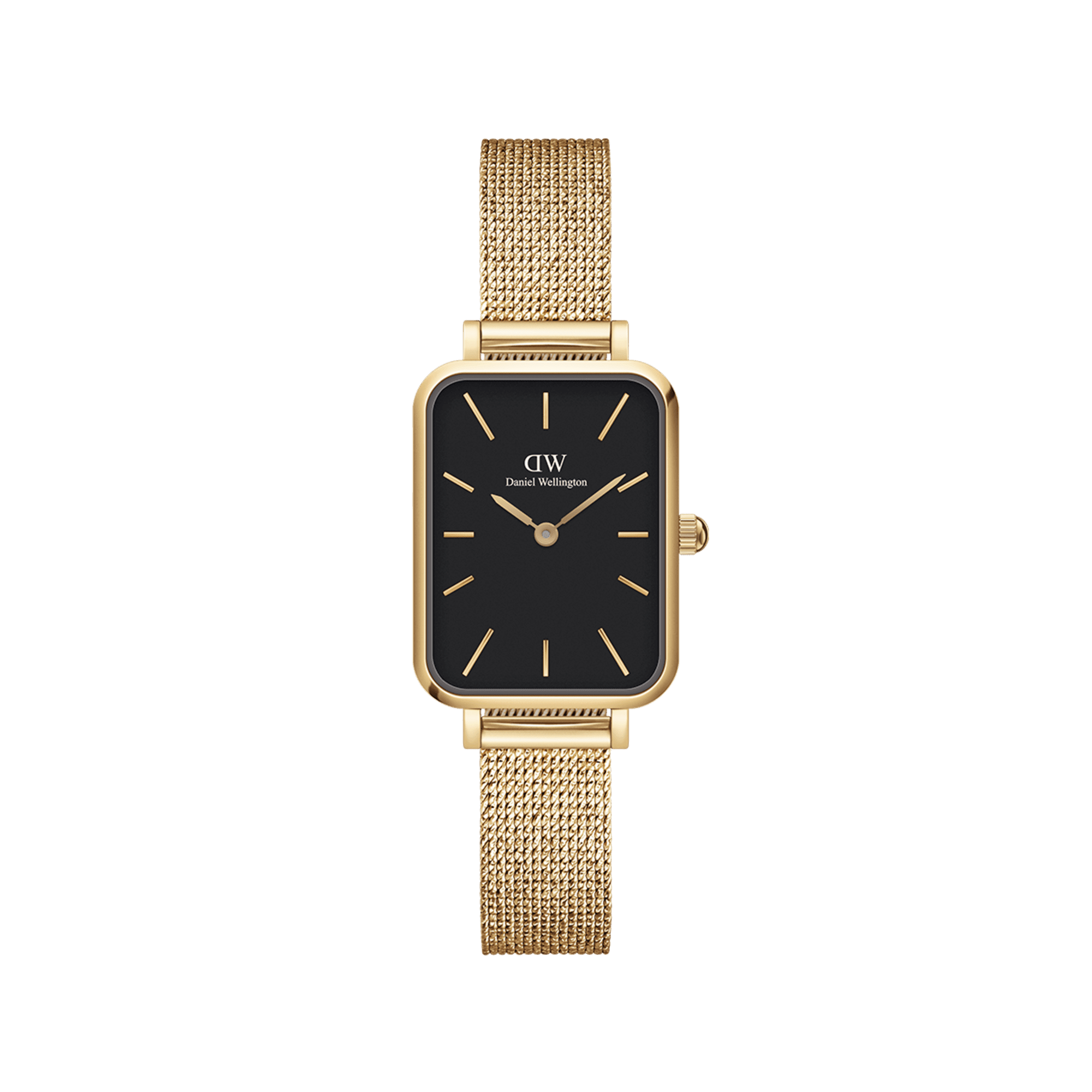 Daniel Wellington Quadro 20X26 Pressed Evergold Gold & White Watch Watches Daniel Wellington 