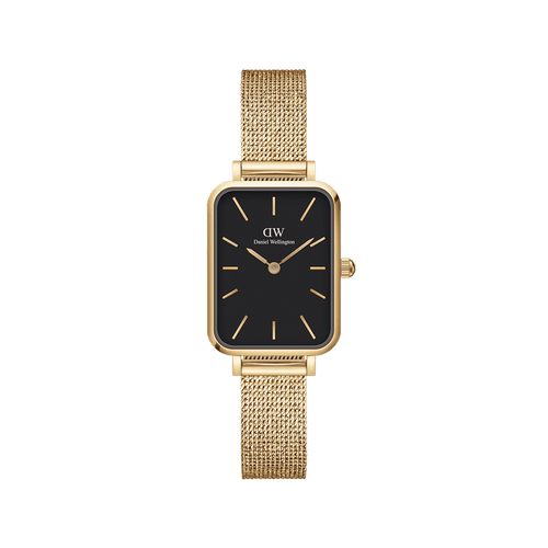 Daniel Wellington Quadro 20X26 Pressed Evergold Gold & White Watch Watches Daniel Wellington 