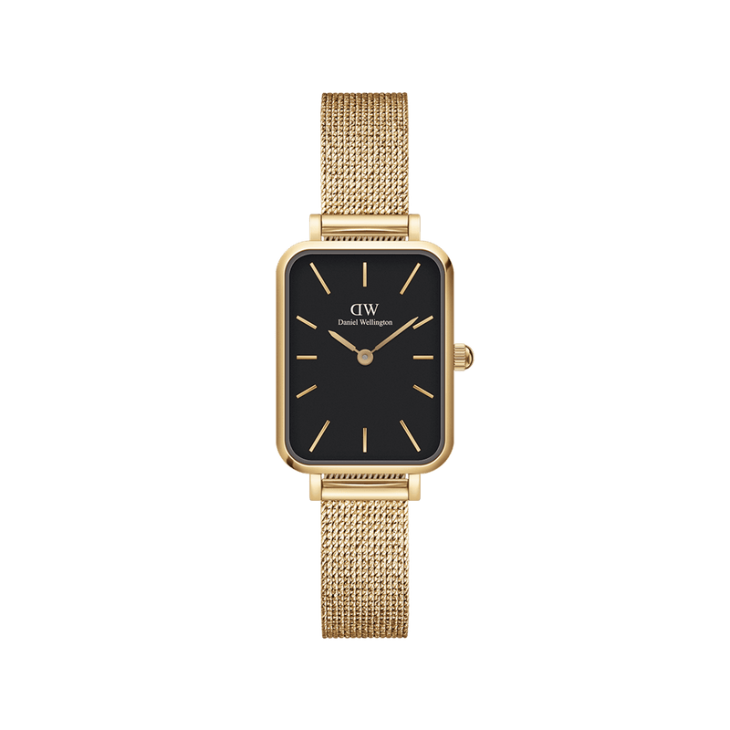Daniel Wellington Quadro 20X26 Pressed Evergold Gold & White Watch Watches Daniel Wellington 