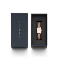 Daniel Wellington Quadro 20X26 Pressed Melrose Rose Gold Mother of Pearl Watch Watches Daniel Wellington 