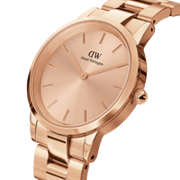 Daniel Wellington Iconic Link Unitone 28 Rose Gold Watch Watches Daniel Wellington 