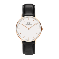 Daniel Wellington Classic 40 Sheffield Rose Gold & White Watch Watches Daniel Wellington 