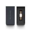Daniel Wellington Quadro 20X26 Pressed Melrose Rose Gold & White Watch Watches Daniel Wellington 