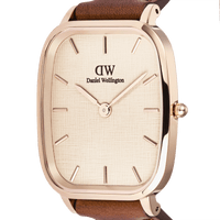 Daniel Wellington Marlon St Mawes Linen Rose Gold Watch Watches Daniel Wellington 