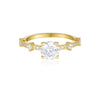 GEORGINI RED CARPET GALA SOLITAIRE RING GOLD Bevilles Jewellers 
