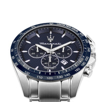 Maserati Traguardo 45mm Stainless Steel Chronograph Watch Watches Maserati 