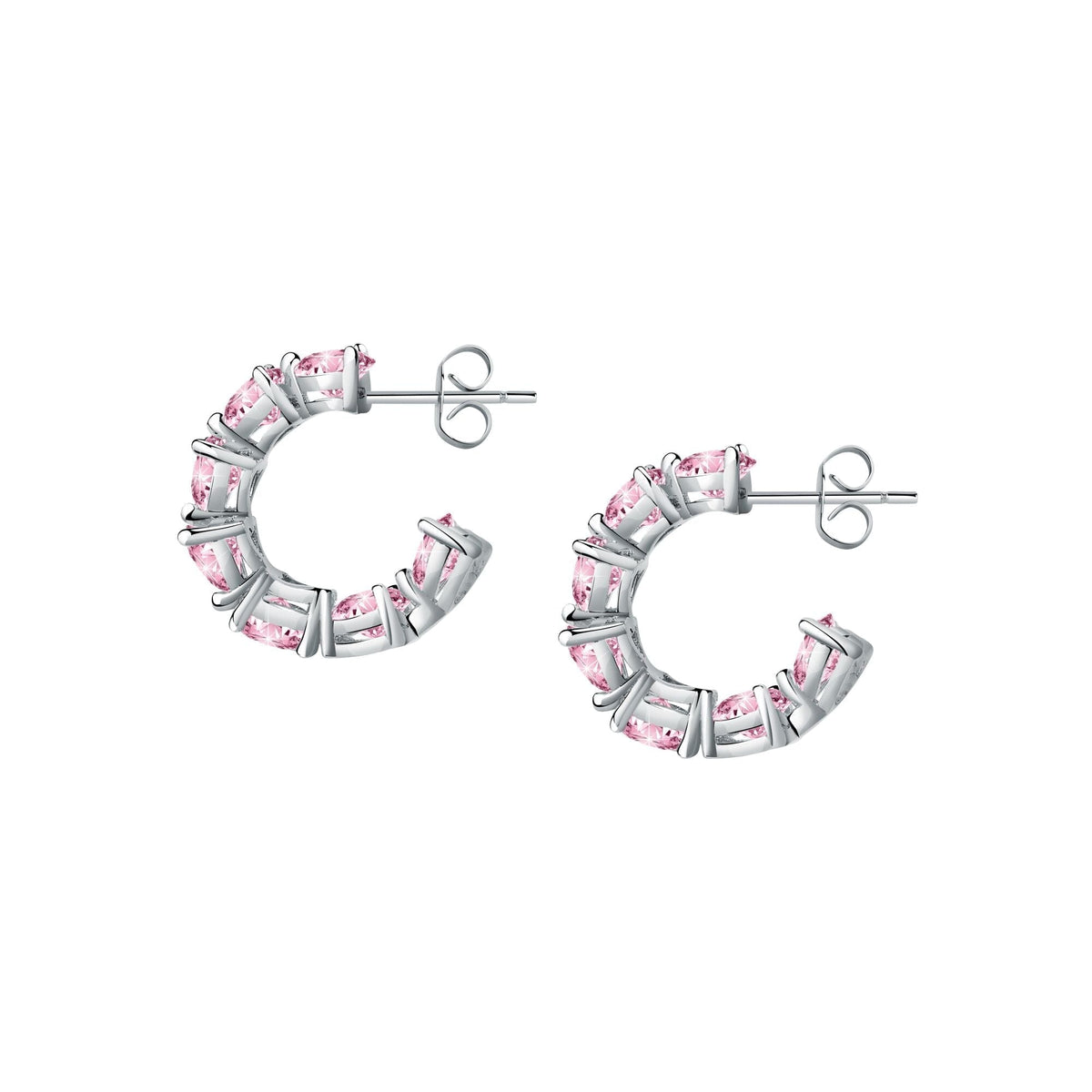 Chiara Ferragni Diamond Heart Fairytale Hoop Earrings Chiara Ferragni 