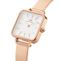 Daniel Wellington Quadro Studio 22x22 Rose Gold & White Watch Watches Daniel Wellington 
