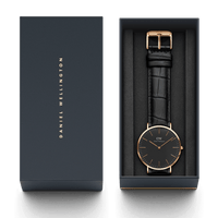 Daniel Wellington Classic 40 Reading Rose Gold & Black Watch Watches Daniel Wellington 
