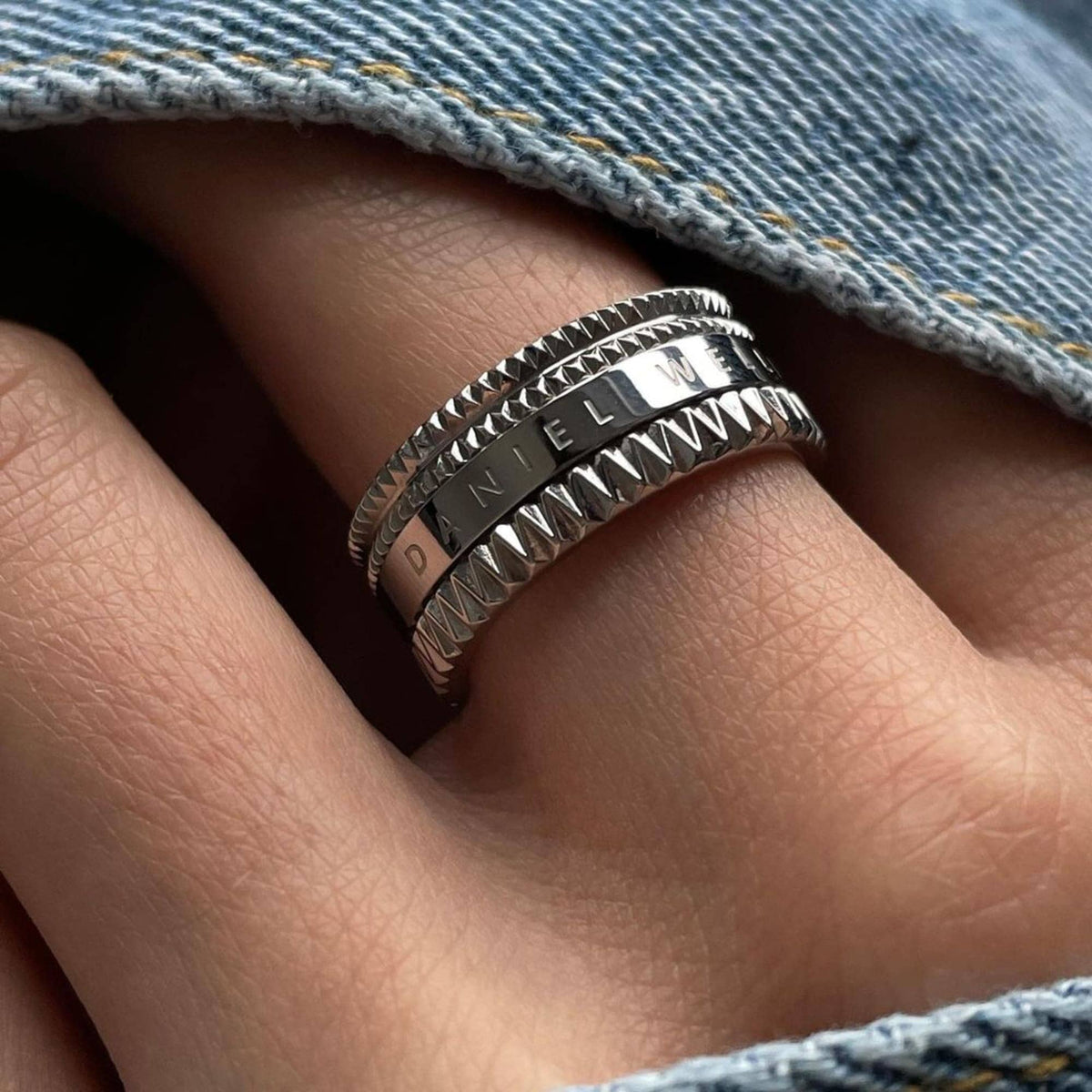 Daniel Wellington Elevation Ring Silver Rings Daniel Wellington 